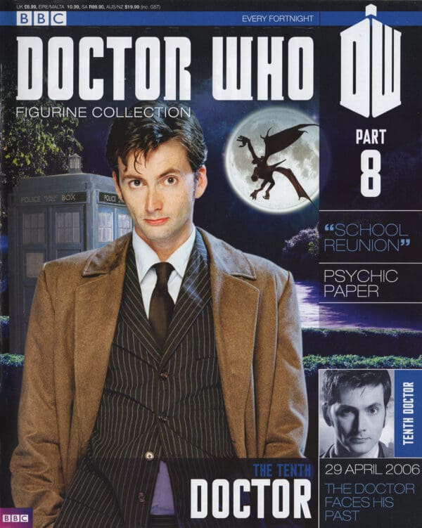 Doctor Who magazine cover, part 8.