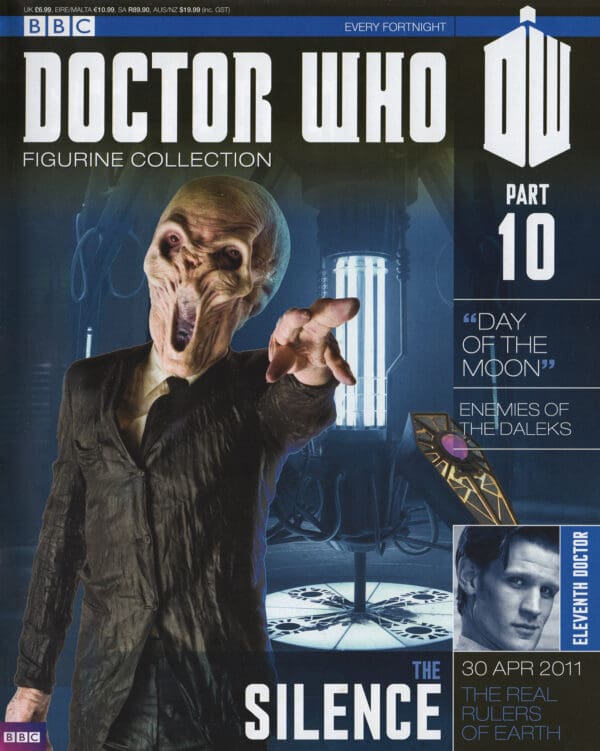 Doctor Who magazine cover, The Silence