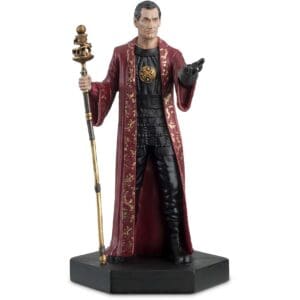 The Master figurine from Doctor Who.