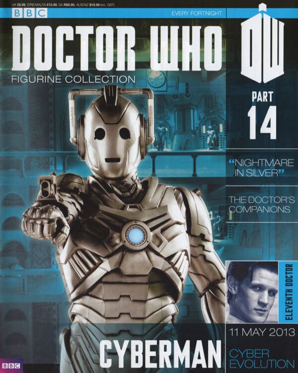 Doctor Who Cyberman figurine collection part 14.