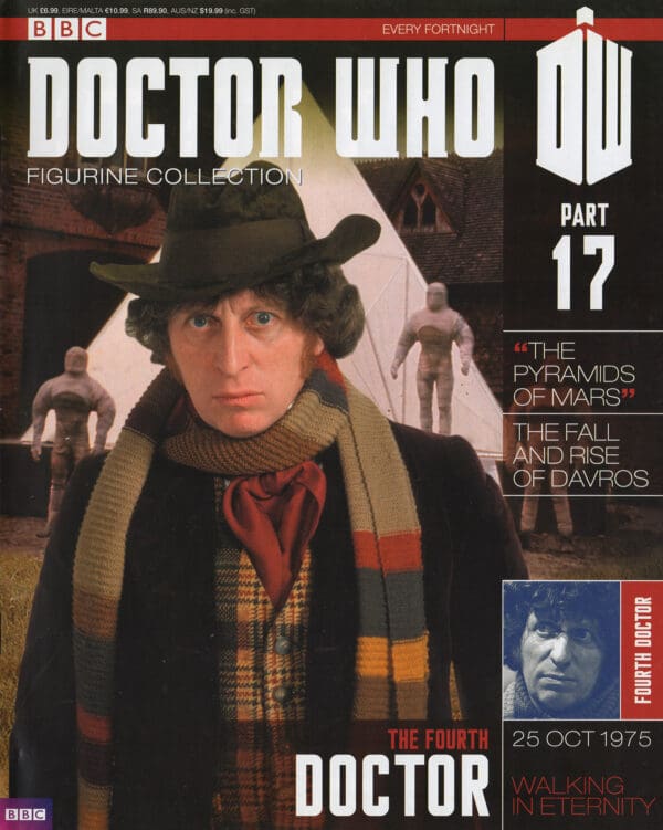 Doctor Who magazine cover, Fourth Doctor.