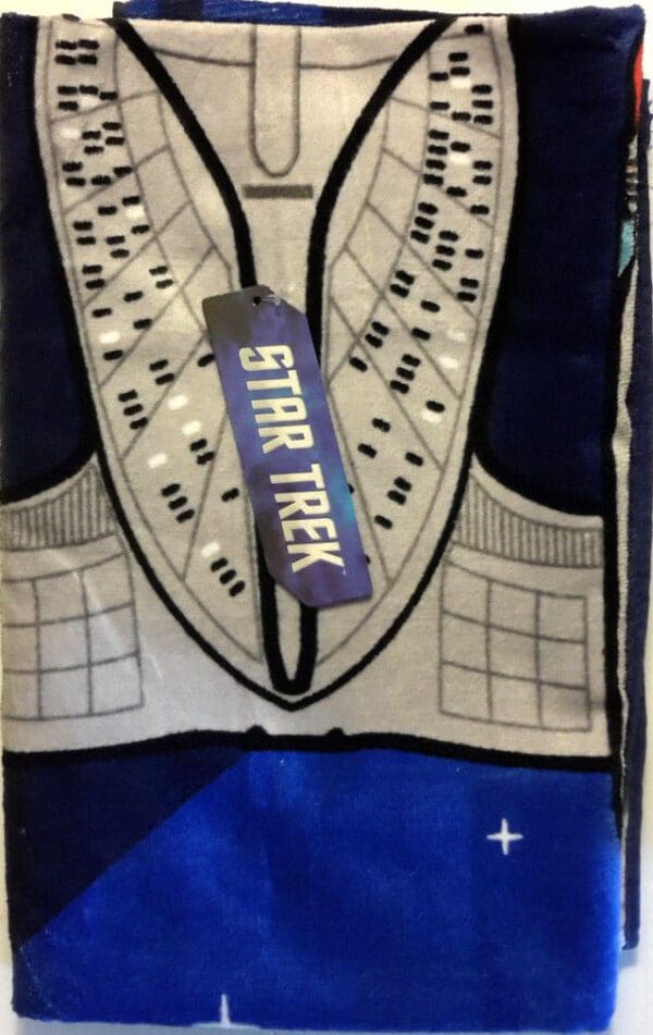 Star Trek Enterprise beach towel.