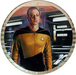Star Trek: The Next Generation collector's plate.