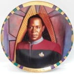 Star Trek Deep Space Nine commemorative plate.