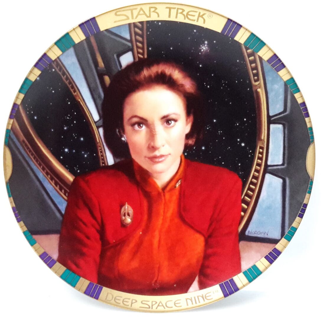Star Trek Deep Space Nine commemorative plate.