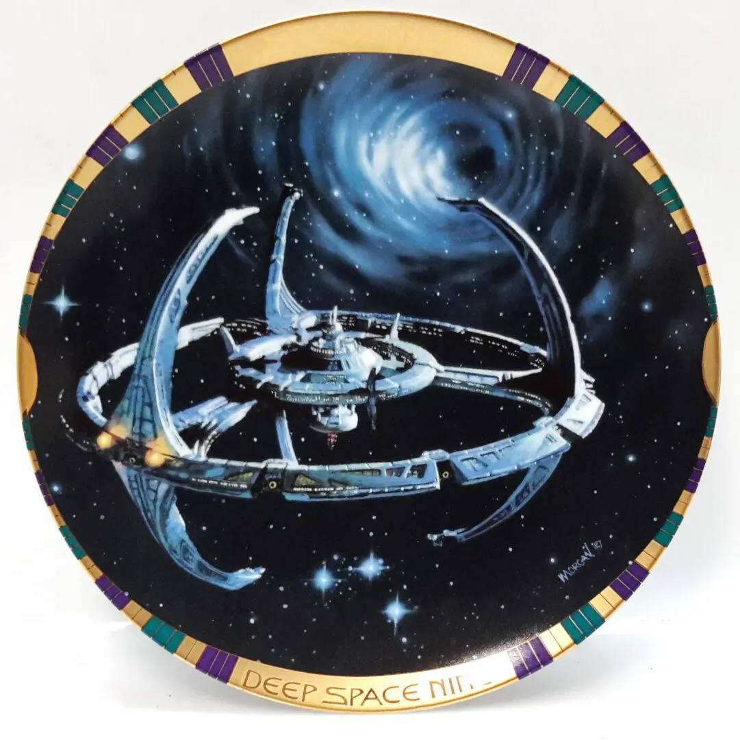 Deep Space Nine collectible plate.