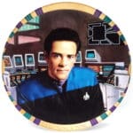 Star Trek Deep Space Nine commemorative plate.