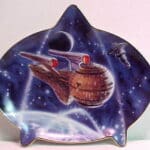 Star Trek commemorative collector's plate.