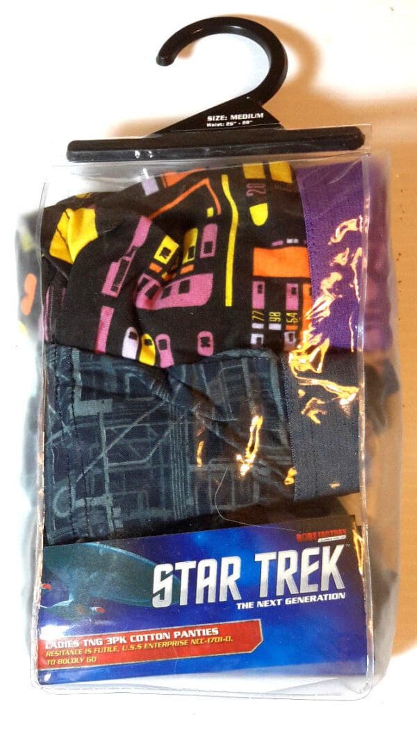 Star Trek The Next Generation cotton panties.