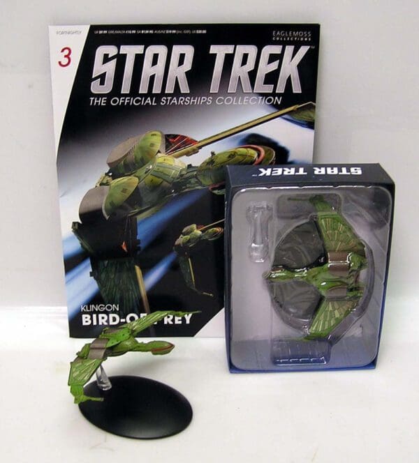 Star Trek Klingon Bird-of-Prey model.