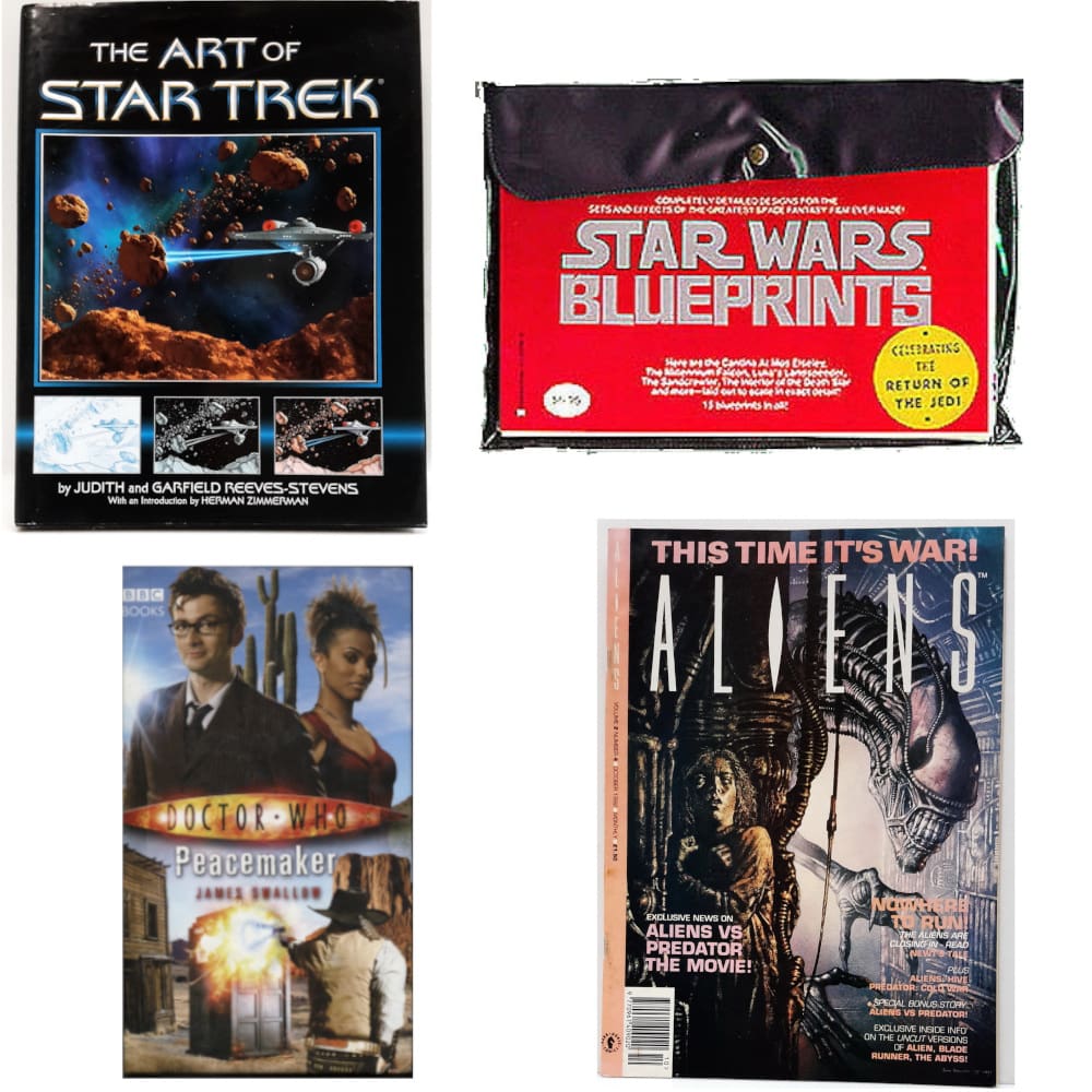 TV & Movie Books, Magazines, Blueprints