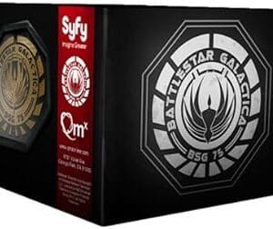 Battlestar Galactica complete series DVD box set.