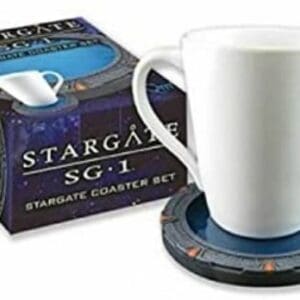 Stargate SG-1 mug and coaster set.