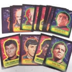 Star Trek trading cards from 1976.