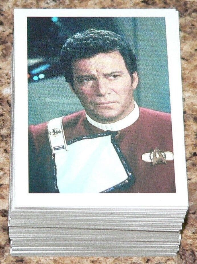 A trading card of Star Trek's Spock.