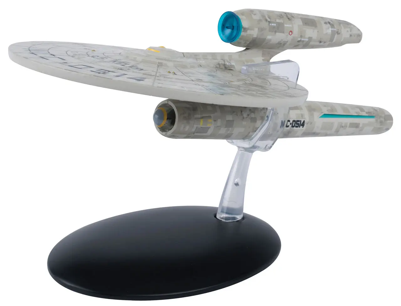 Camouflaged USS Enterprise NCC-0514 model.