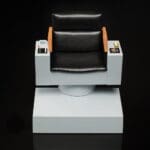 Star Trek captain's chair replica.