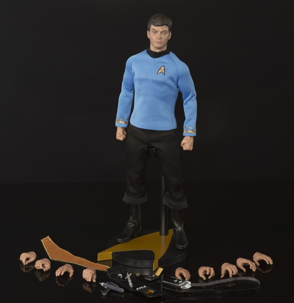 Star Trek action figure with accessories.