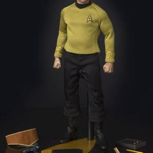 Captain Kirk Star Trek action figure.