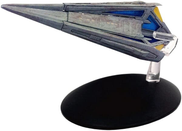 Star Trek: Voyager's Delta Flyer model.