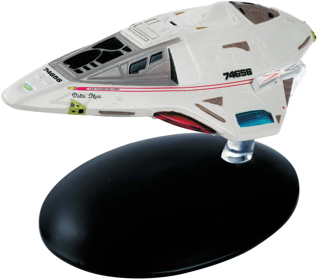 USS Voyager NCC-74656 model ship.