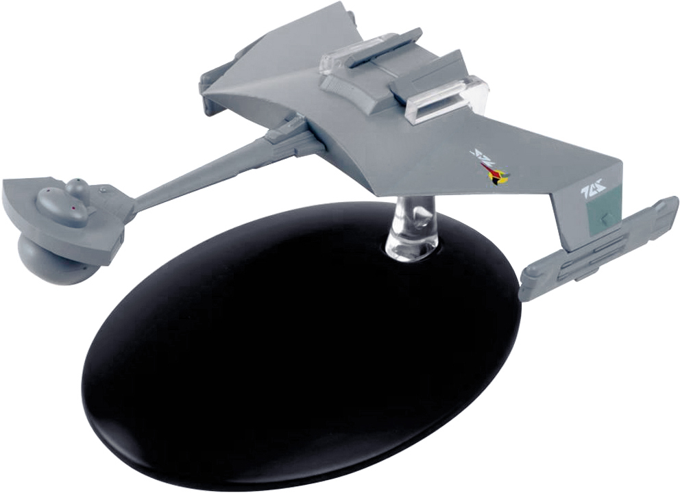 Star Trek: Voyager's Delta Flyer model.