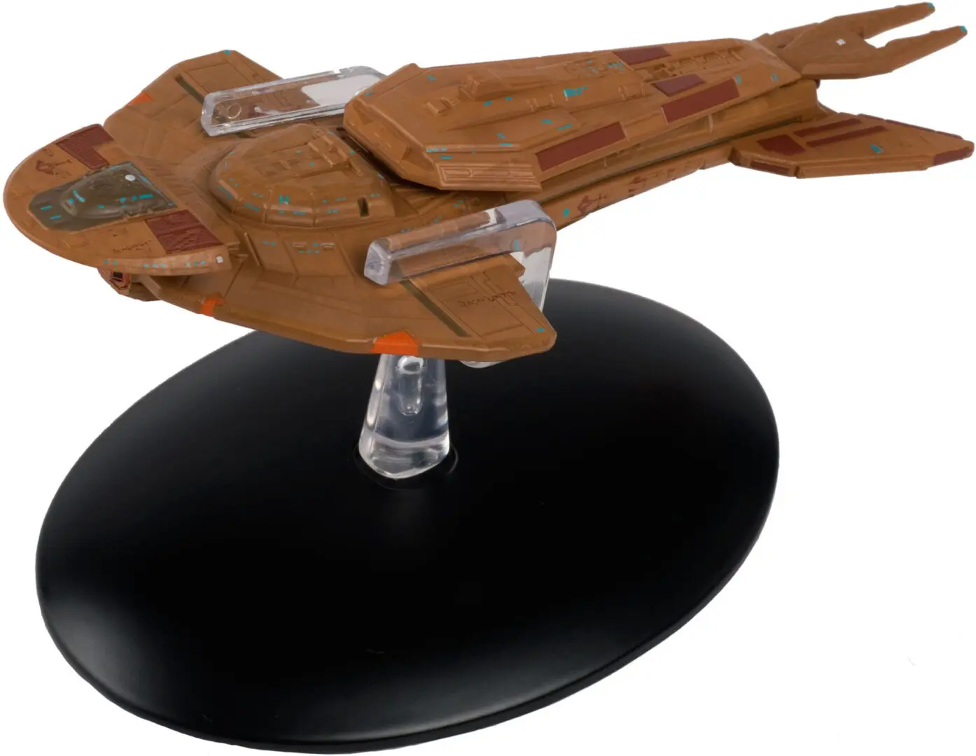 Star Trek Voyager class starship model.