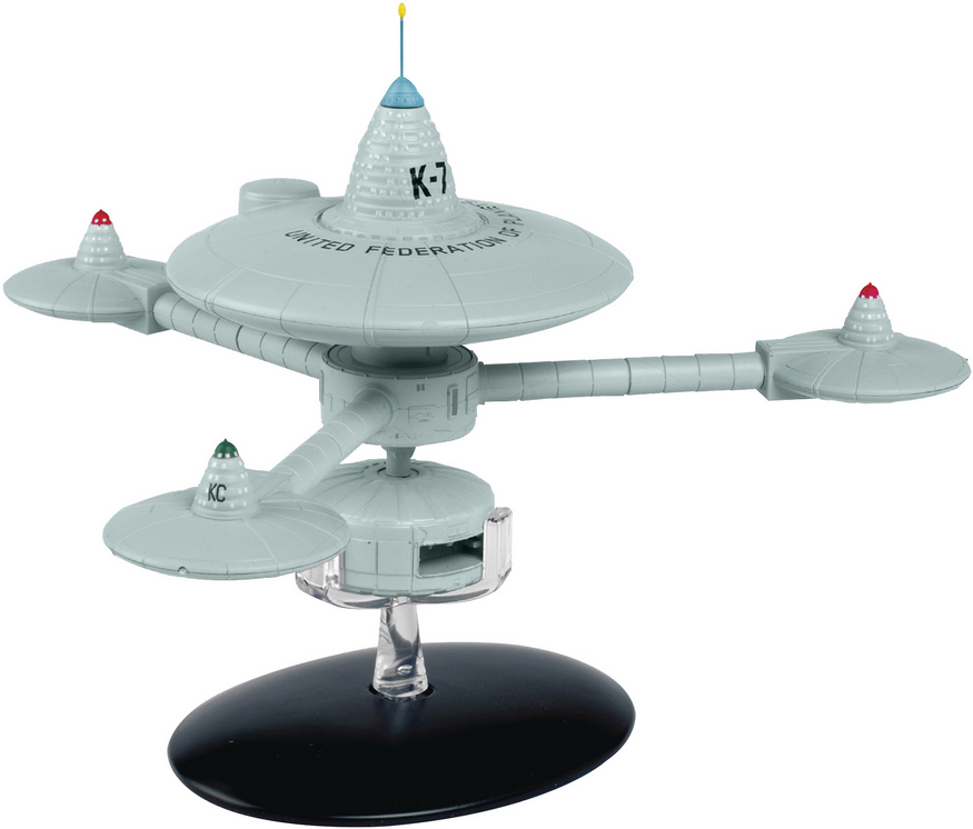 Star Trek K-7 Space Station model.