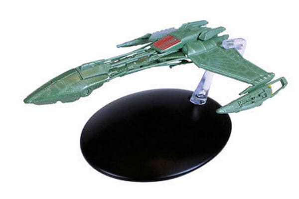 Star Trek Voyager class starship model.