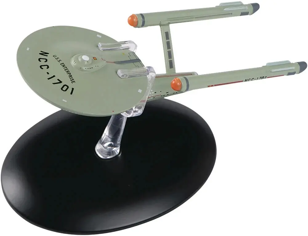 Model of the USS Enterprise NCC-1701 starship.