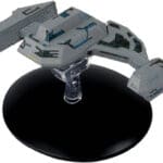 Star Trek Voyager class starship model.