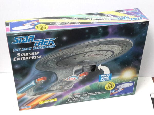 Star Trek: The Next Generation Starship Enterprise toy box.