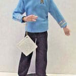 Star Trek Spock doll figurine.