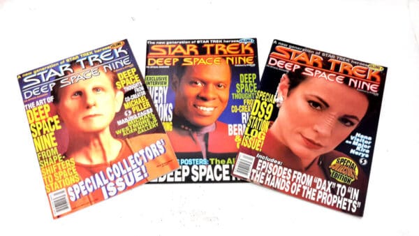 Star Trek Deep Space Nine magazines.