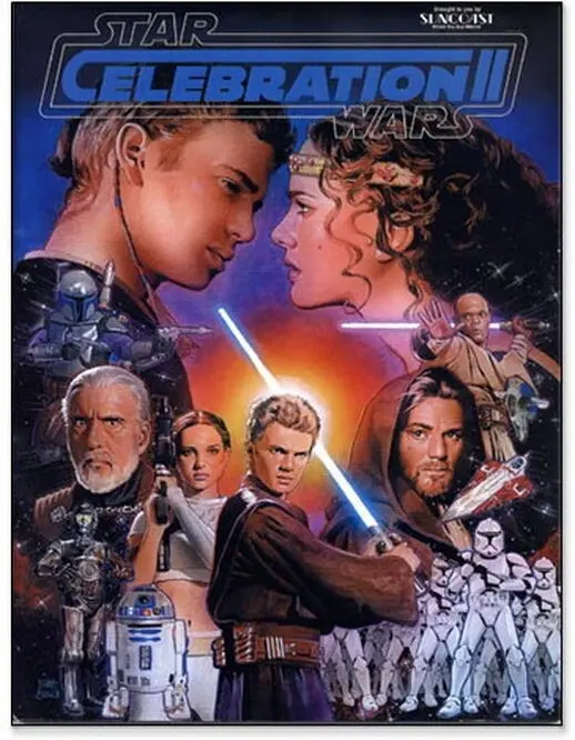 Star Wars Celebration II poster art.