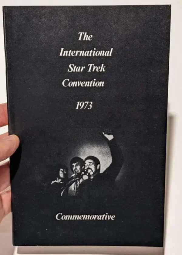 1973 International Star Trek Convention program.