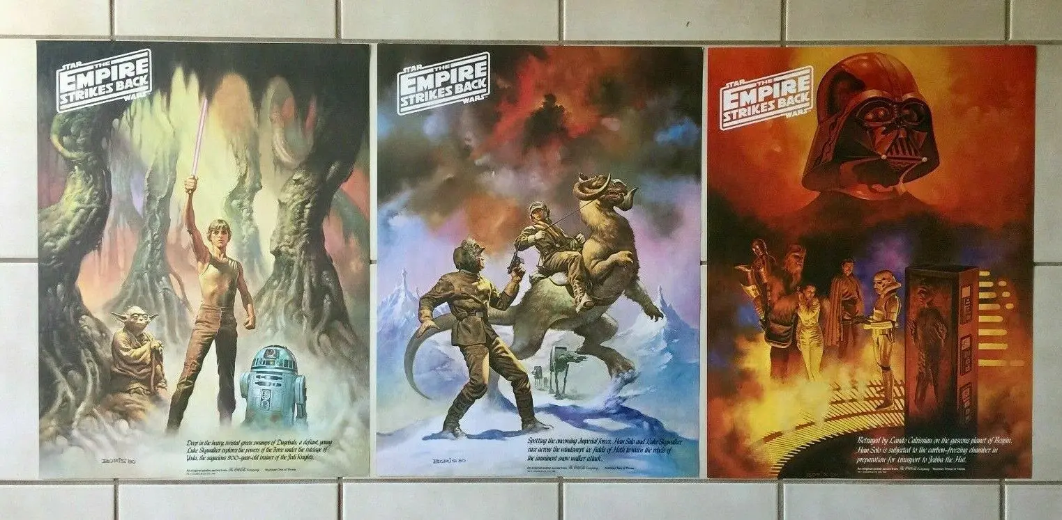 Star Wars: The Empire Strikes Back posters.