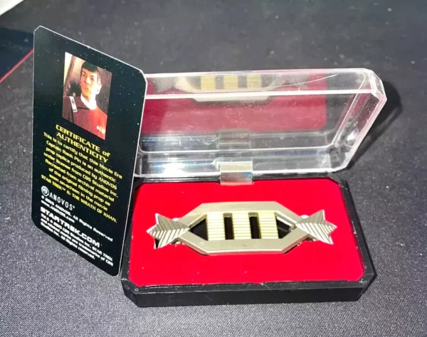 Star Trek Wrath of Khan Captain's Pin