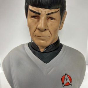 Vintage 1979 Star Trek Mr. Spock Ceramic Liquor Decanter – Grenadier in Box