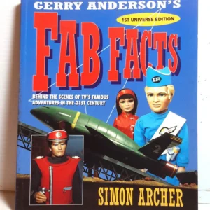 2004 Gerry Anderson's Fab Facts Supermarionation Reference Book-96 Pages w Illos