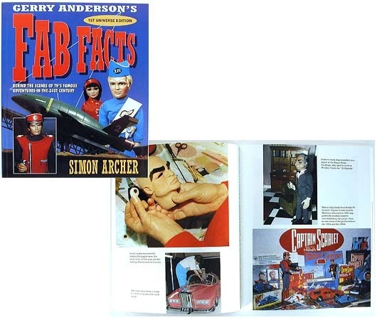 2004 Gerry Anderson's Fab Facts Supermarionation Reference Book-96 Pages w Illos - Image 3