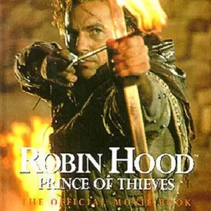 1991 Robin Hood: Prince of Thieves- HC Movie Storybook Book w/Photos- Unread