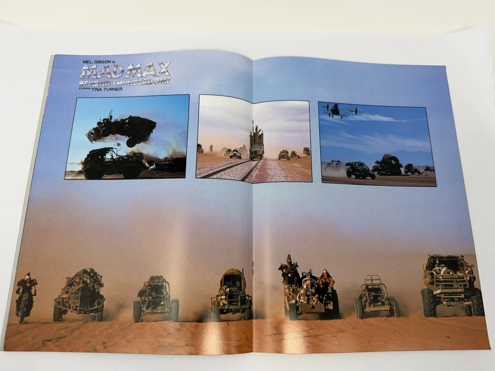 Mad Max Beyond Thunderdome (1985) Vintage Japanese Movie Program - Gibson Turner - Image 2