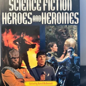 1995 Starlog Science Fiction Heroes & Heroines Hardcover Book-Star Trek/Wars