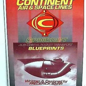 Vintage 1993 Land Of Giants Spindrift Blueprints & Technical Manual w Folder